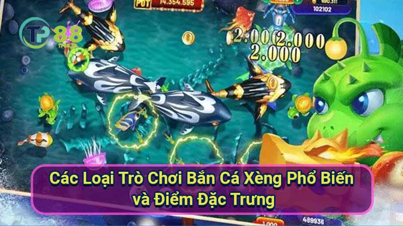Bắn Cá Xèng: Hướng dẫn chơi hiệu quả và kiếm tiền 3 cac-loai-tro-choi-ban-ca-xeng-pho-bien-va-diem-dac-trung