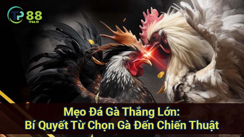 Mẹo Đá Gà Thắng Lớn: Bí Quyết Từ Chọn Gà Đến Chiến Thuật 4 meo-da-ga-thang-lon-tp88